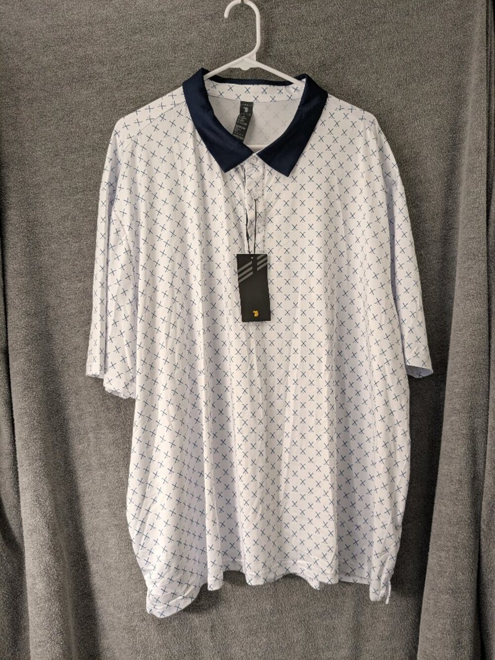 NWT!  Men's TBY Golf Shirt 3XL  56" Chest
